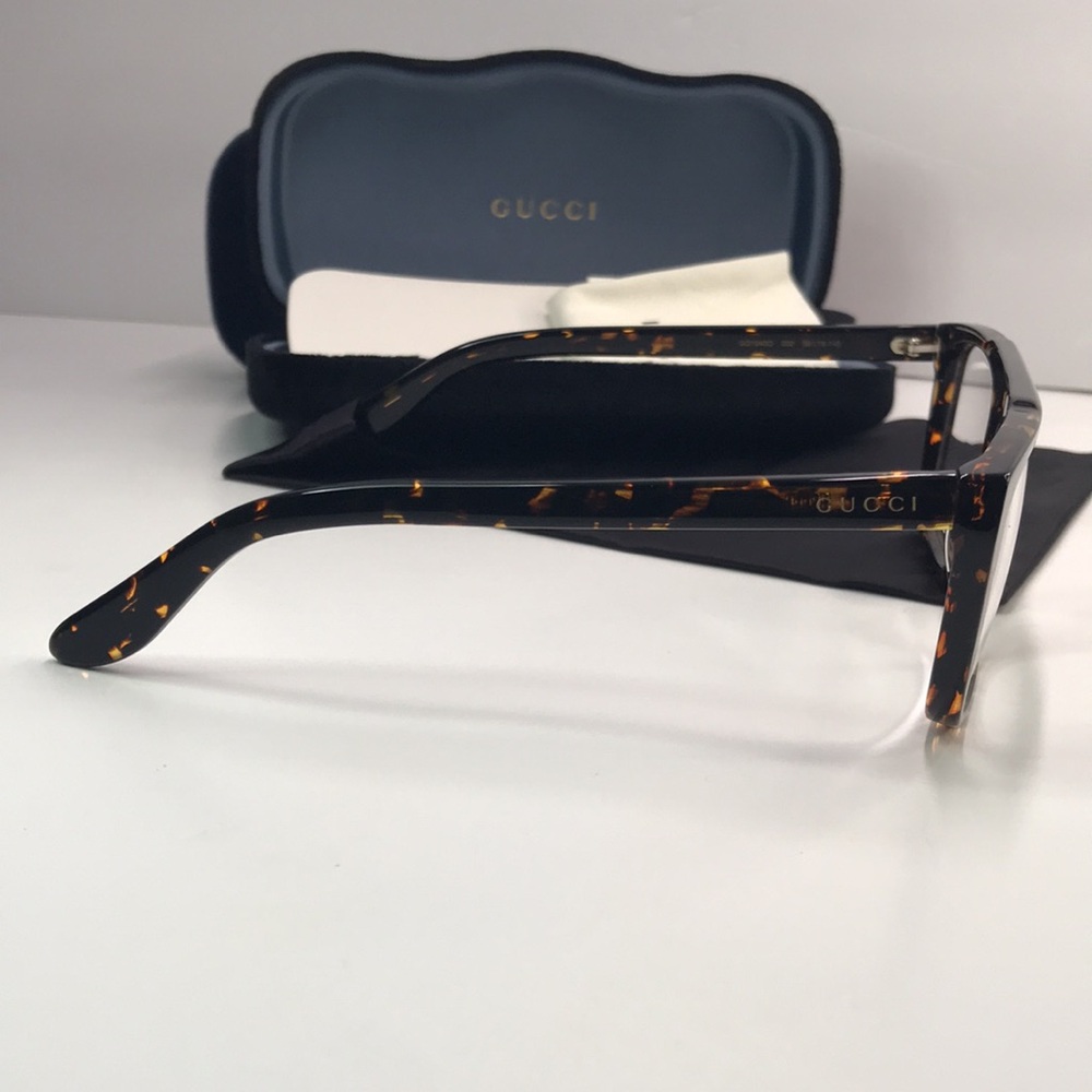 💯- New Authentic Gucci GG1040O 002 Oversized Eyeglasses - Picture 6 of 14